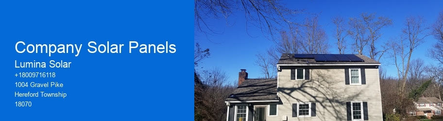 Company Solar Panels