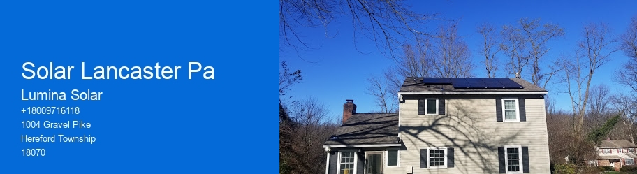 Solar Lancaster Pa