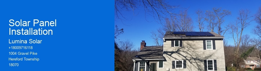 Solar Panel Installation