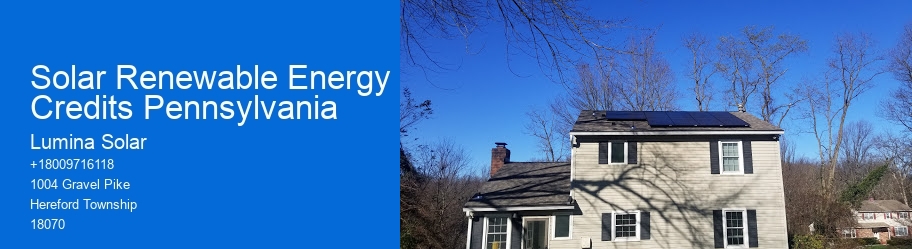 Solar Renewable Energy Credits Pennsylvania